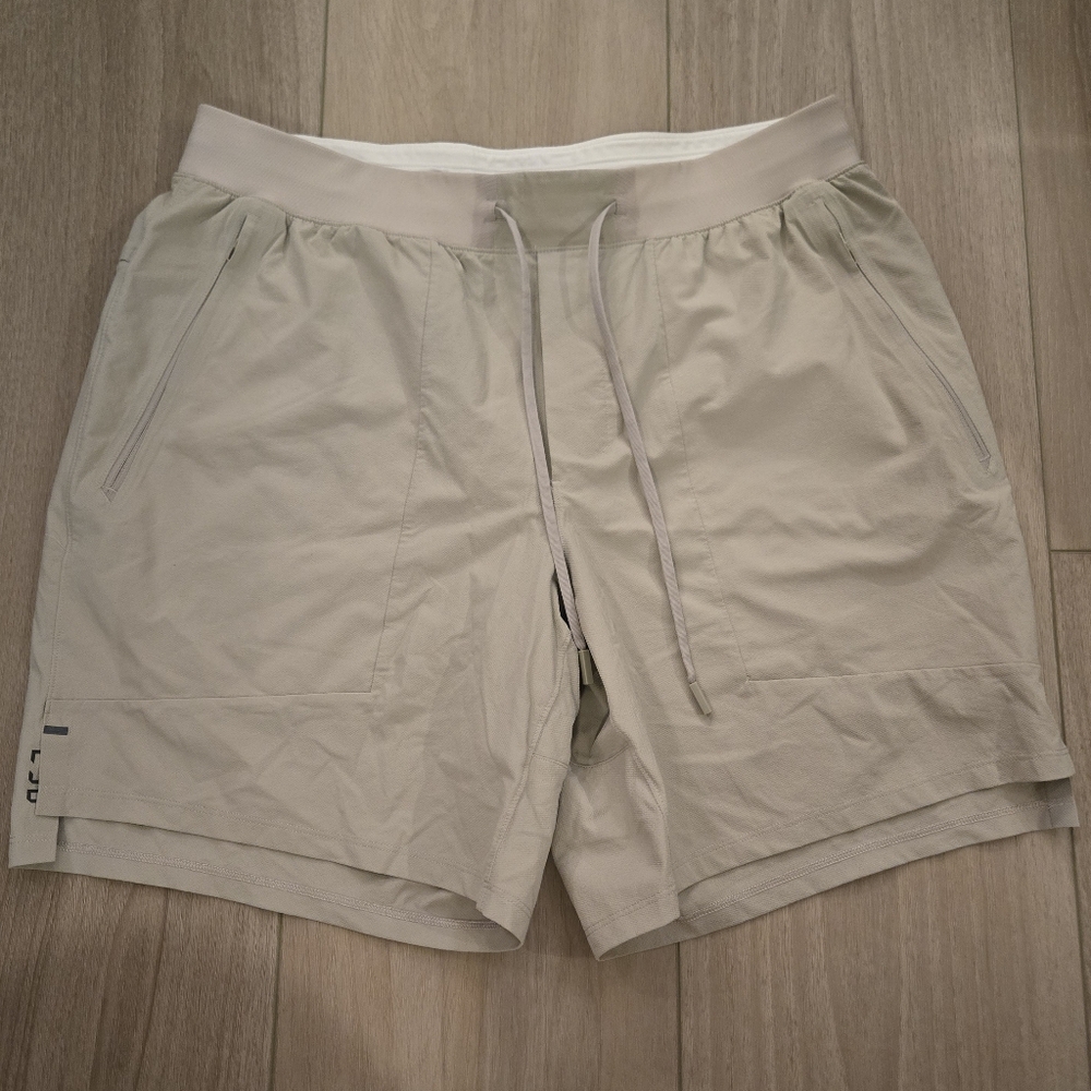 Lululemon Light Beige Shorts